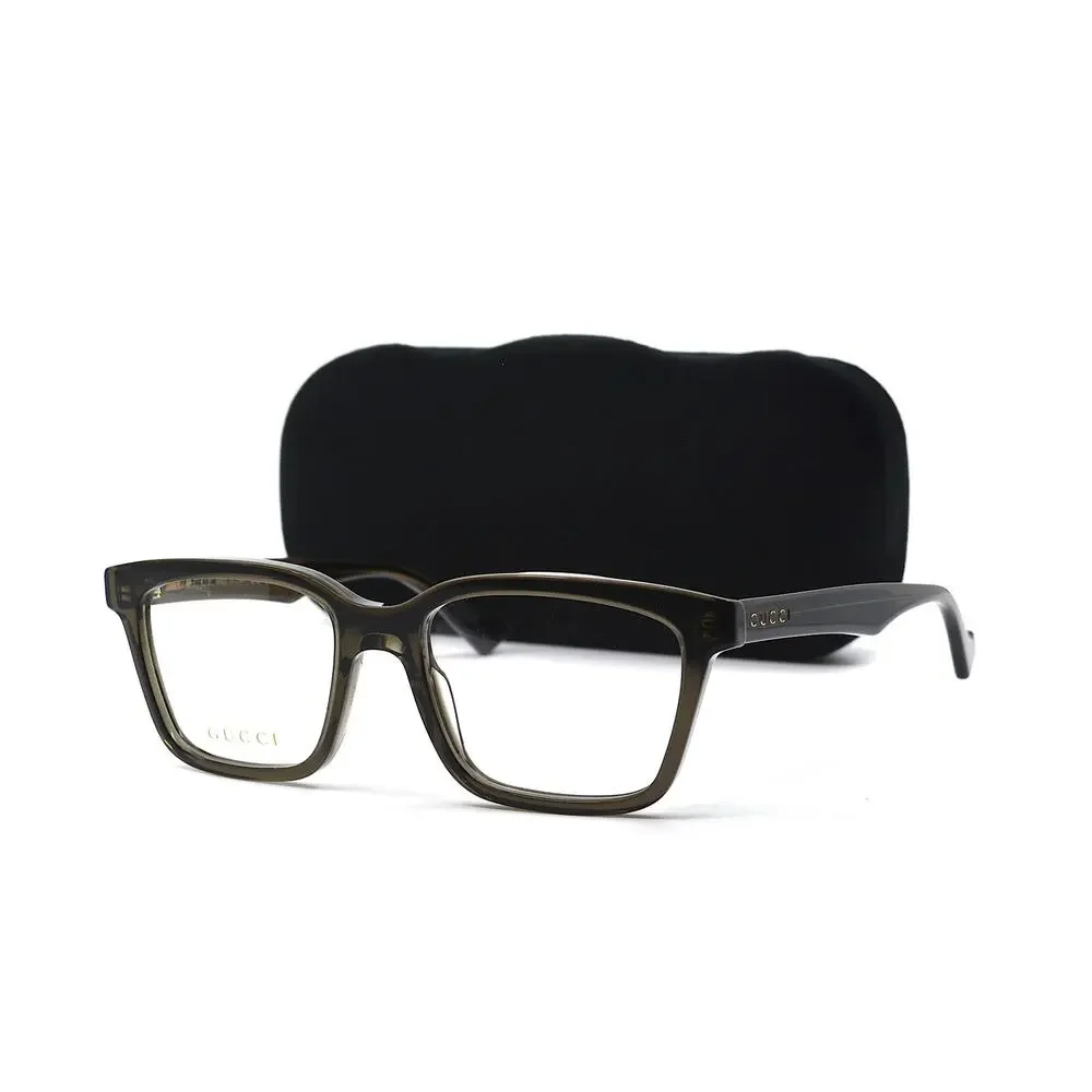 NEW GUCCI GG0964O 003 GREY TRANSPARENT AUTHENTIC EYEGLASSES FRAME